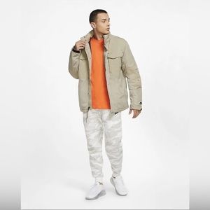 ✅Nike Sportswear M65 Tech Pack Fill Thermore Full Zip Men Sz XL Stone